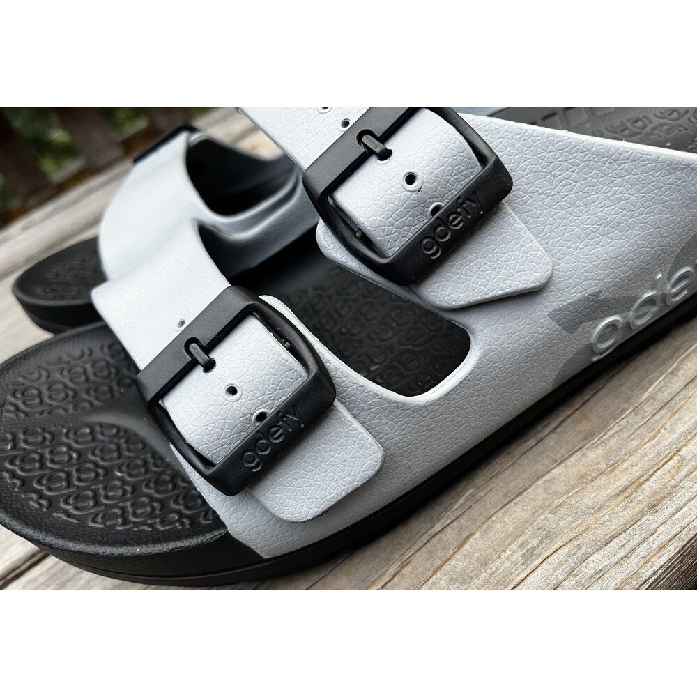 Gdefy UpBov Verso Cloud Unisex Women's 11 Men's 9 Double Strap Slide Sandals - Picture 7 of 15